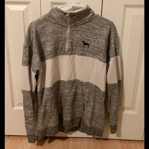 Victoria’s Secret PINK 1/4 Zip Pullover Size SM